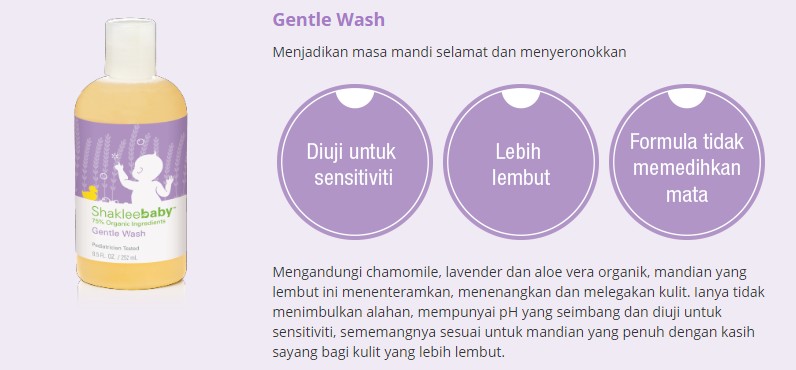 ShakleeBaby Gentle Wash