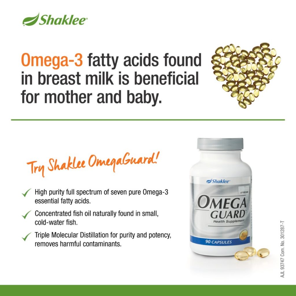 Kepentingan Omega 3 untuk ibu menyusu
