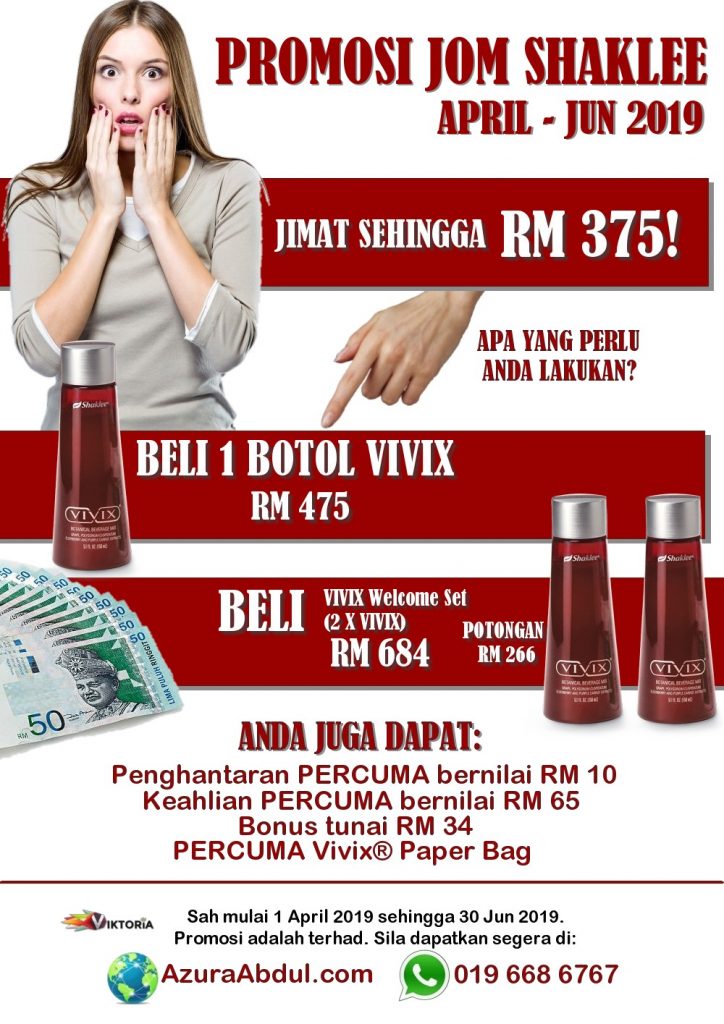 Promosi Jom Shaklee 2019