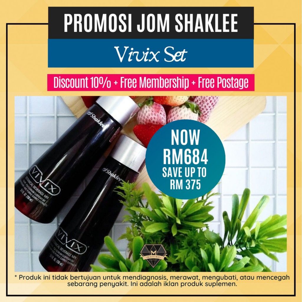 Promosi Jom Shakleee 2020 Vivix Welcome Set 