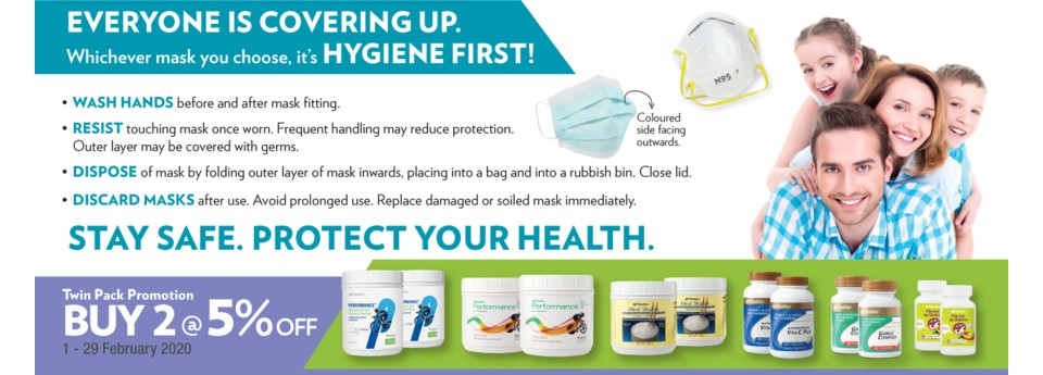 Protect your health Shaklee Promo Feb 2020
