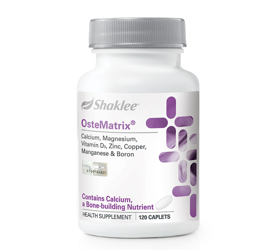 Ostematrix calcium-magnesium Shaklee
suplemen untuk kesihatan warga emas.