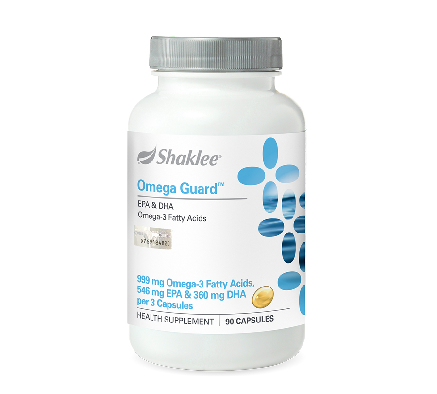 OmegaGuard Omega-3 Shaklee antara suplemen dalam set bersalin shaklee