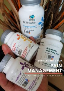 Supplements for pain management | Azura Abdul