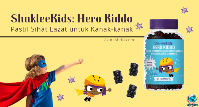 Healthy Gummy Bear Hero Kiddo | ShakleeKids | Azura Abdul