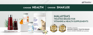 Shaklee The Trusted Brand - voted by elites | Azura Abdul