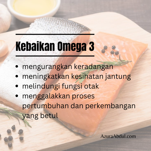 bilakah masa terbaik untuk mengambil omega 3 bagi mendapat kebaikan omega 3 yang optimum