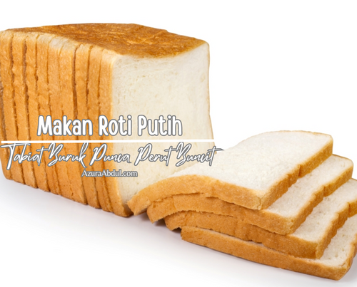 Makan roti putih antara tabiat buruk punca perut buncit