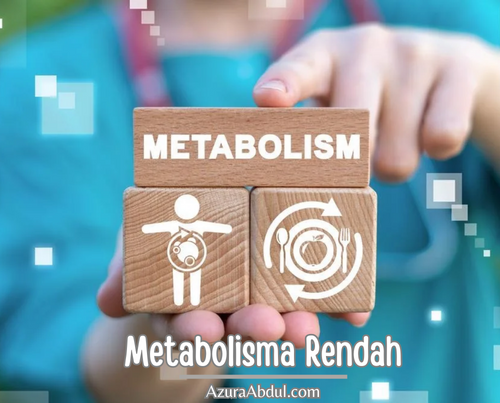 Metabolisma rendah adalah antara tanda kita tak cukup bergerak
