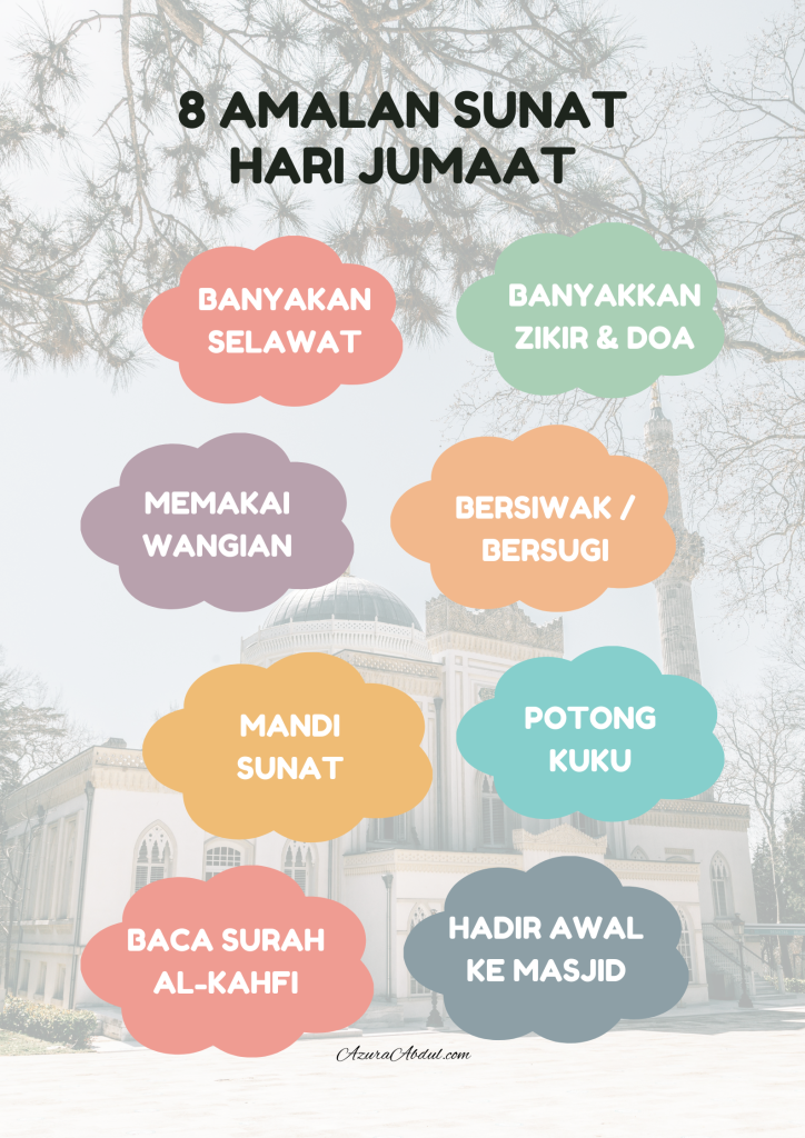 8 Amalan Sunat Hari Jumaat