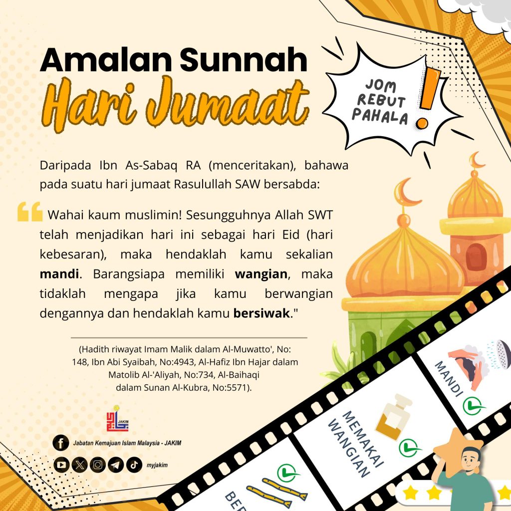 amalan sunat hari jumaat