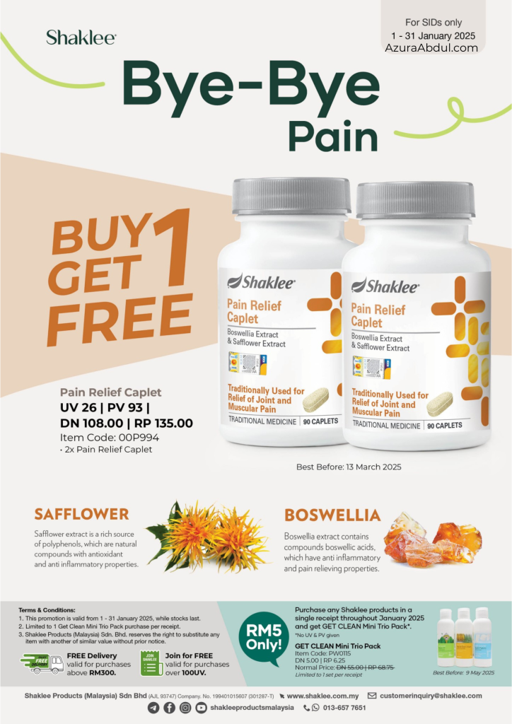 promosi shaklee berbaloi beli